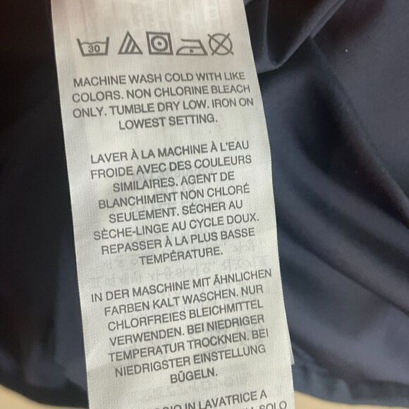 J Crew Navy Red Plaid Quilted Down Puffer Vest Sz XS Womens Zip Front Pockets U - Picture 12 of 12